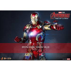 Avengers Age of Utron: Iron Man Mk.43 (Ver.2.0) - Movie Masterpiece DIECAST 1/6 [Hot Toys]