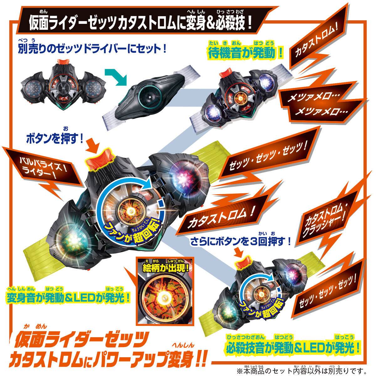 Kamen Rider Zeztz: DX Triple Zettzer & Dual Mare Capsem Set