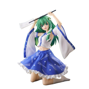 Noodle Stopper Figure: Touhou Project - Sanae Kochiya (2nd Hand) [FuRyu]