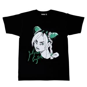 JoJo's Bizarre Adventure Stone Ocean: T-Shirt (XL) - Jolyne Cujoh (Black Ver.) (Limited Edition) [Bandai]