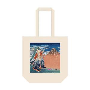 Hatsune Miku x Hokusai: Tote Bag - 36 Views of Mount Fuji Series (Fine Wind Clear Morning) [Presence]