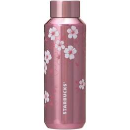 Starbucks: Metallic Pink SAKURA 2026 Stainless Steel Bottle (473