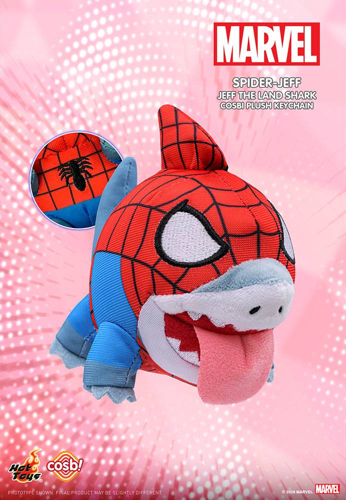Marvel Rivals Plush Marvel Rivals: Jeff the Land Shark - Plush Mascot Cosb! Collection (6 ...