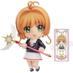 Nendoroid 918: Cardcaptor Sakura Clear Card - Sakura Kinomoto (Uniform Ver.) (Limited + Bonus) (Reissue) [Good Smile Company]