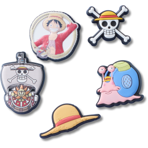 One Piece: Jibbitz™ Charms (Luffy) - 5packs box [Crocs]