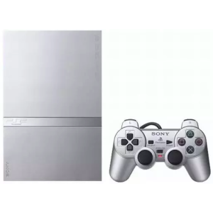 PlayStation 2 Slim - Satin Silver (SCPH-77000SS) [used / loose]
