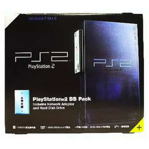PlayStation 2 BB Pack - Midnight Blue (SCPH-50000MB/NH) [used good condition]