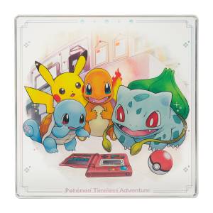 Pokémon Timeless Adventure Kanto: Acrylic Block (Limited Edition) [The Pokémon Company]