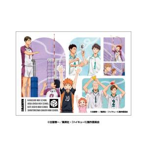 Haikyuu!!: Hand Sign Card Sleeves EN-1638 (65 Sleeves) [Ensky]