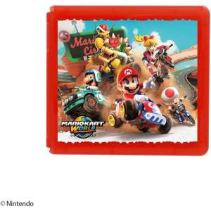 Nintendo Switch 2: Mario Kart World Card Case - 24 Card Pockets [Max Games]