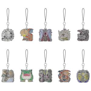 Monster Hunter Wilds: Monster Icon Metal Keychain Collection Vol.1 (10 Packs Box) [Capcom]