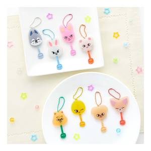 Shokugan: Stray Kids SKZOO Lollipop-Shaped Charm & Gum (10 Pack Box) [Bandai]