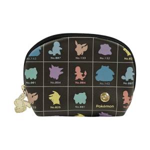 Pokémon: Round Pouch - Colorful Silhouette [The Pokémon Company]