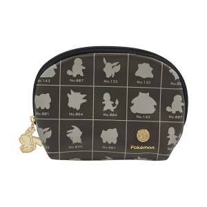 Pokémon: Round Pouch - Monochrome Silhouette [The Pokémon Company]