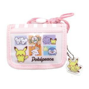 Pokémon Poképeace: Clear Window Wallet (Pink) [The Pokémon Company]