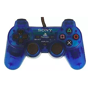 Dual Shock Controller Island Blue [PS1 - Used / Loose]