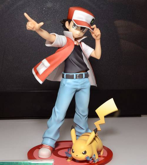 Pokemon Figure Series - Red with Pikachu Reissue [ARTFX J]