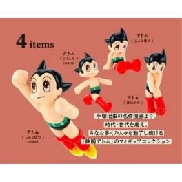 Astro Boy Mini Figure Collection 12 Packs Box tampak samping - oleh Kenelephant