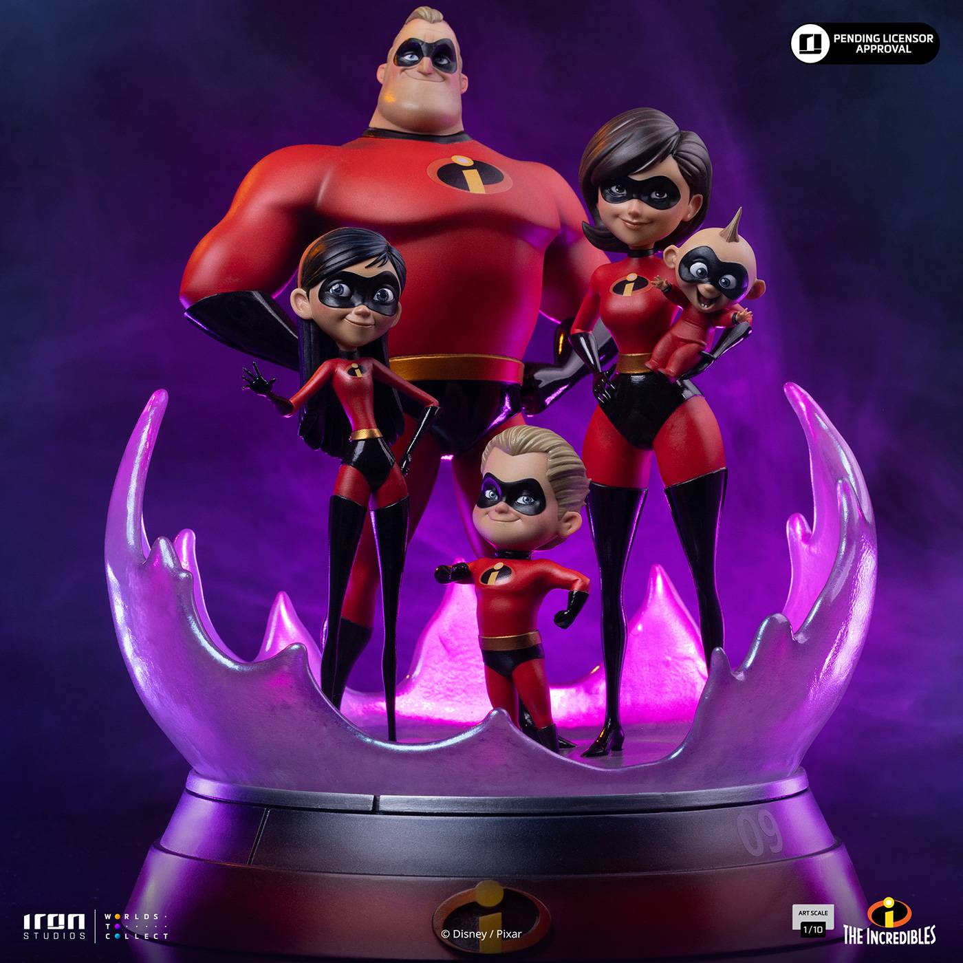 Disney Pixar: The Incredibles 1/10 - Art Scale [Iron Studios / Hot