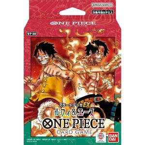 ONE PIECE CARD GAME: Start Deck - EX Luffy & Ace (Red-Green) (ST-30) [Bandai]