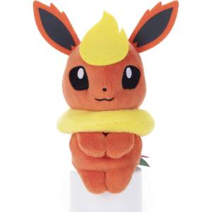 Pokémon: Flareon Chokkorisan Plush Toy [Takara Tomy]