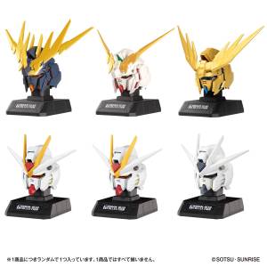 Mobile Suit Gundam: Gundam Head Collection vol.1 (6packs Box) [Bandai]