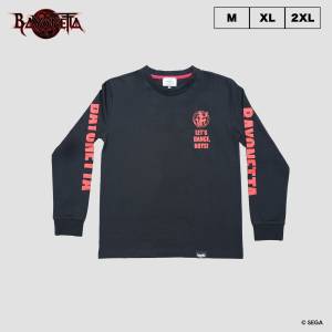Bayonetta: Let's Dance Boys! Long Sleeve T-Shirt (XL) - The Gates of Hell [IIJAN]