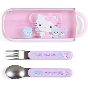 Sanrio Characters: Lunch Combo Set - Hello Kitty (Spoon & Fork) [Sanrio]