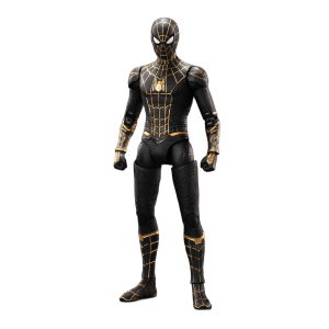 Spider-Man No Way Home: Black & Gold Suit Ver. - 7-inch MARVEL Action Figure [ZD Toys]