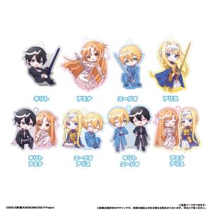 Sword Art Online: Acrylic Keychain Collection (8 Packs Box) [Tapioca]