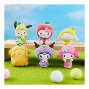 Shokugan: Sanrio Characters Flocky Mini Figures & Gum - Onesie Collection Vol.2 (10 Packs Box) [Bandai]