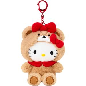 Sanrio Characters: Hello Kitty Plush Mascot Keychain - Together