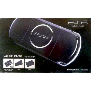 PSP 3000 Piano Black Value Pack (PSP-30008) [Used Good Condition]