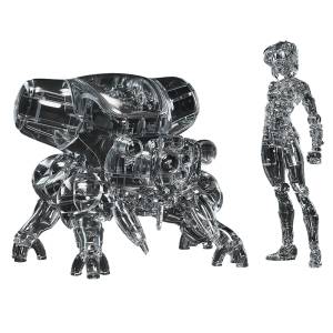 PLAMAX 1/20: Ghost in the Shell - Motoko Kusanagi & Fuchikoma Optical Camouflage Ver. (minimum factory MF-95) [Max Factory]
