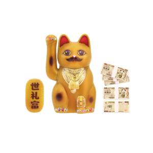PuriPura Figure Play: Petit Maneki Neko 1/12 - Kinji's Case (Plastic Model) [DIG]