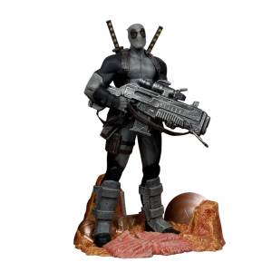 MARVEL X-Men: Nick Klein's Deadpool 1/6 - Gray Suit / Red Platinum Edition (Vol.6 No.1) [McFarlane Toys]
