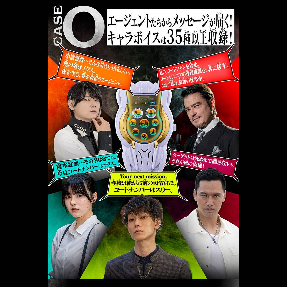Kamen Rider Zeztz: DX CODE Phone & Sound Punish Capsem Set (Set of 2 ...