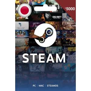 Steam Japan: 5,000 Yen Prepaid Gift Card [Steam]