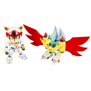 リリパットレーン83☆CAT'S WHISKERS Samurai Pizza Cats: Speedy Cerviche & Goonie Bird - Plastic Model
