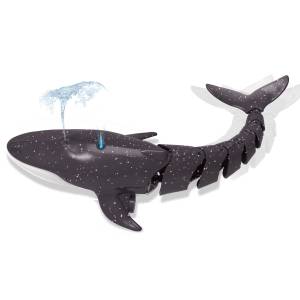 R/C Toy: Whale (Black) - Waterproof Model [Doyusha]
