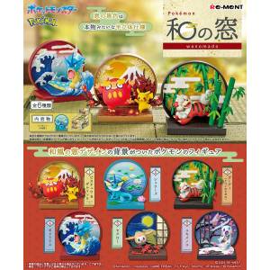 Pokemon: Pokemon Japanese Style Window (6 Packs Box) Reissue [Re-Ment]