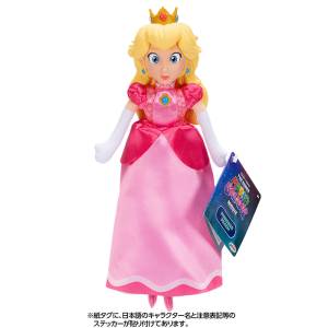 Super Mario: Peach Soft Figure (M) - The Super Mario Galaxy Movie (TSM2-18) [SAN-EI]