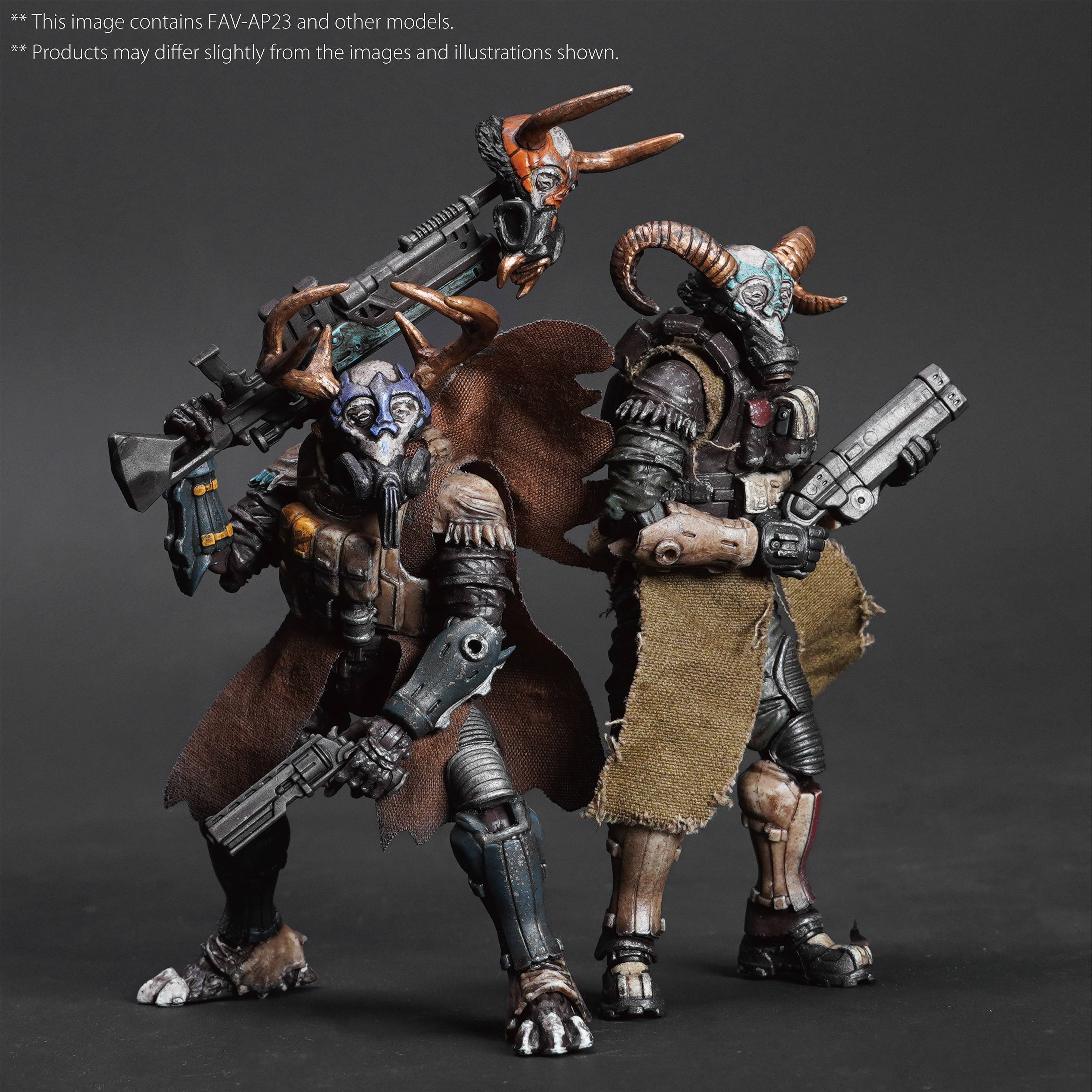 Acid Rain: Soil Ghosts Primal Pack 1/18 - Optional Parts (FAV-AP23