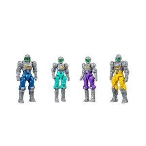 Diaclone: DA-125 Space Mobile Unit Set - Set of 4 (Limited Edition) [Takara Tomy]