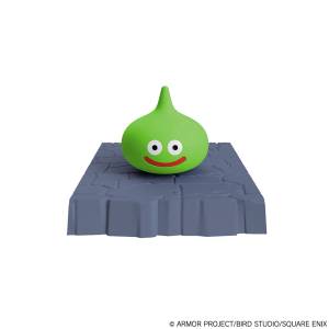 Dragon Quest: Lime Slime with Dungeon Base (Plastic Model) (Reissue) [Square Enix / Good Smile Company]