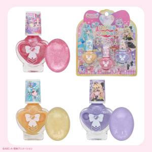 Star Detective Pretty Cure: Kids Cosmetics Series - Peel-Off Nail Polish Set (Color B) [SHOBIDO]