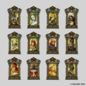 Final Fantasy XIV: Frame Magnets - Twelve Gods of Eorzea (12 Packs Box) [Square Enix]