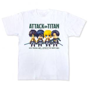 Attack on Titan: Nendoroid Plus T-Shirt (Free Size) [Good Smile Company]