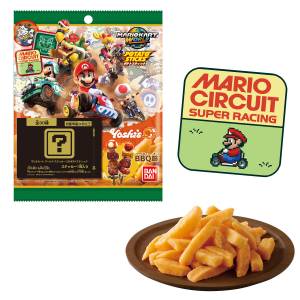 Shokugan: Mario Kart World Vol.2 - Stickers & BBQ-Flavored Potato Chips (10 Packs Box) [Bandai]