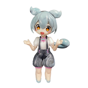 Tohoku Zunko / Zundamon Project - Eco Zundamon 1/12 - Sustainable Plafia Plastic Model (Limited Edition) [Plum]